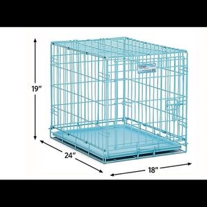 Puppy or small dog crate